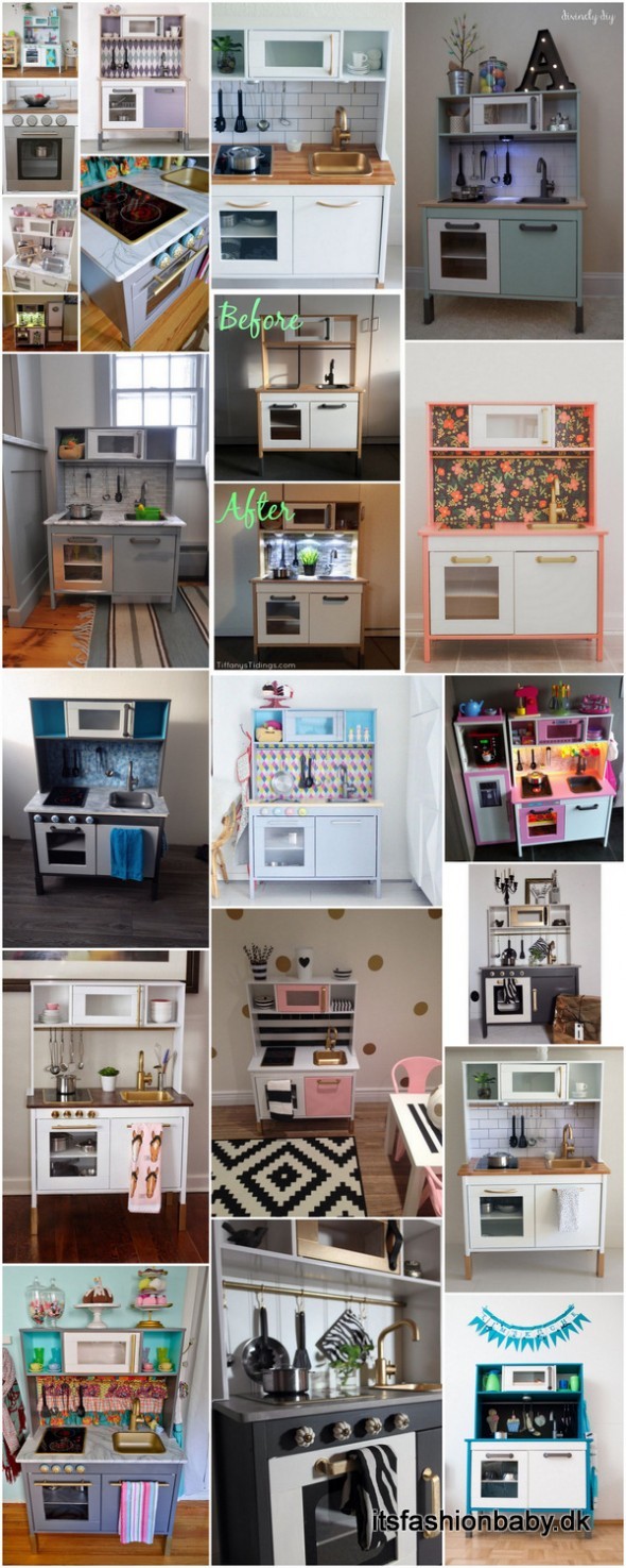 Diy inspiration til ikea duktig legekøkken hacks it's fashion, baby!