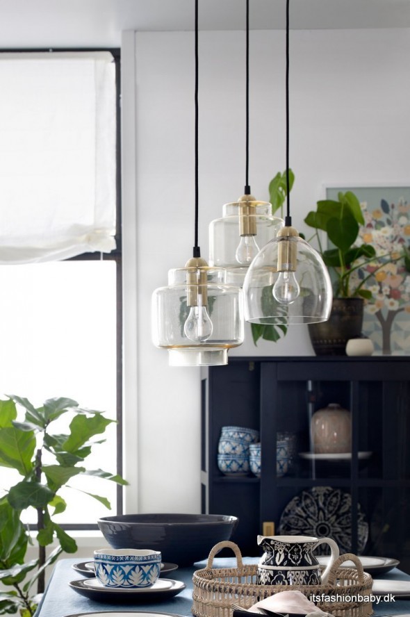 Et billigt alternativ til vores spisebordslampe its fashion, baby!