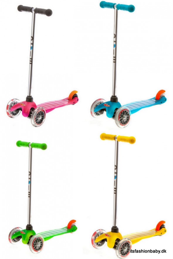 Anmeldelse test og konkurrence om Micro Mini Løbehjul til børn