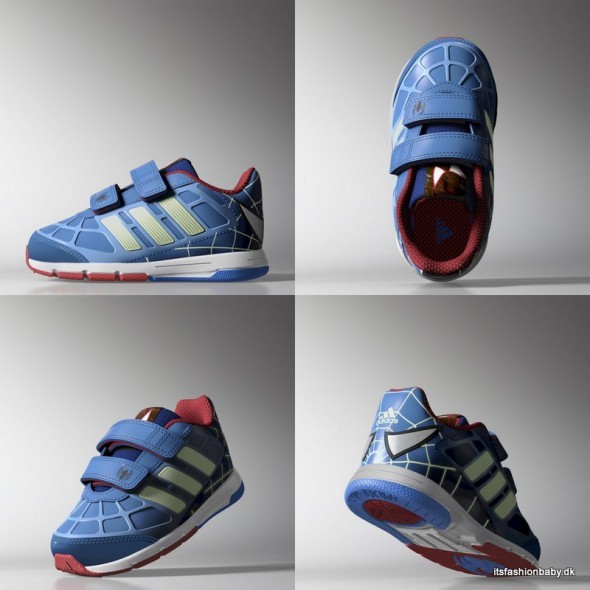 Adidas og Disney sneakers med Spiderman til drenge