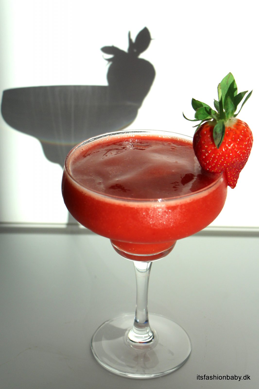 Alkoholfri strawberry daiquiry