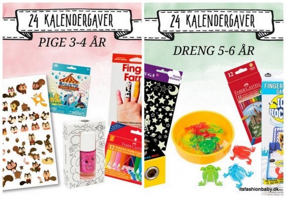 Ide og guide til en nem og hurtig pakkekalender og kalendergaver