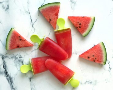 Opskrift på sunde is til baby med vandmelon