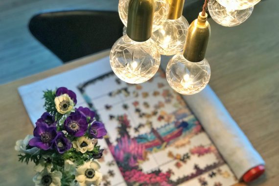 Bedste puslespilsmåtte - genialt med en måtte til dit puslespil